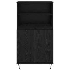 vidaXL Highboard Black 60 x 36 x 110 cm Engineered Wood 6