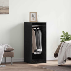 vidaXL Wardrobe Engineered Wood with Rod