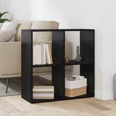 vidaXL Book Cabinet 4-Tier 69.5 x 29 x 69.5 cm Engineered Wood 1