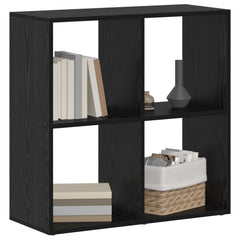 vidaXL Book Cabinet 4-Tier 69.5 x 29 x 69.5 cm Engineered Wood 3