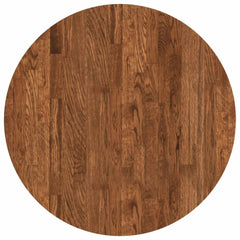 vidaXL Table Top Ø 60 x 2.5 cm Round Solid Oak Wood Light Brown 2