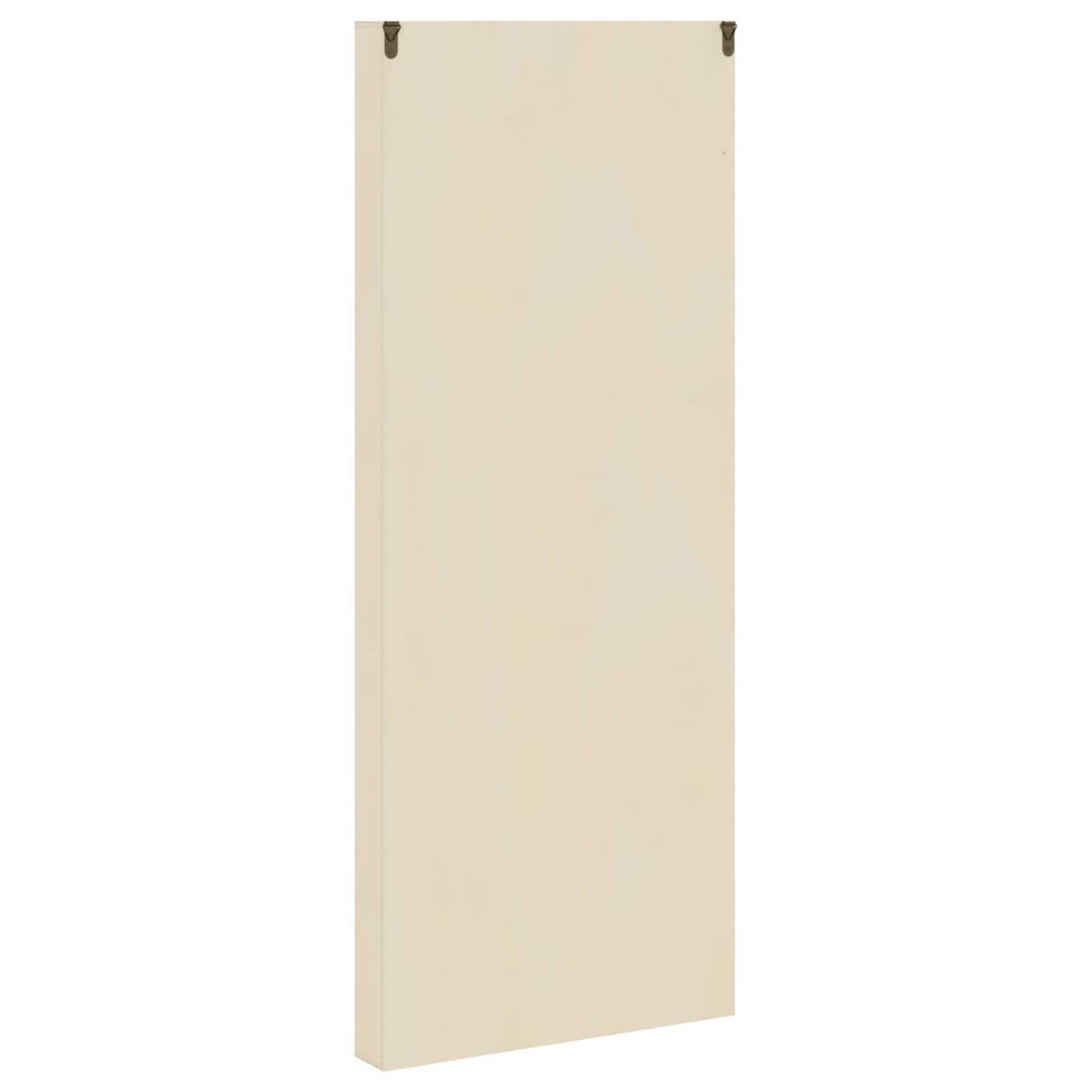 vidaXL Wall Display Case Wall-Mounted Beige 30 x 4.5 x 75 cm 5