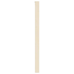 vidaXL Wall Display Case Wall-Mounted Beige 30 x 4.5 x 75 cm 4