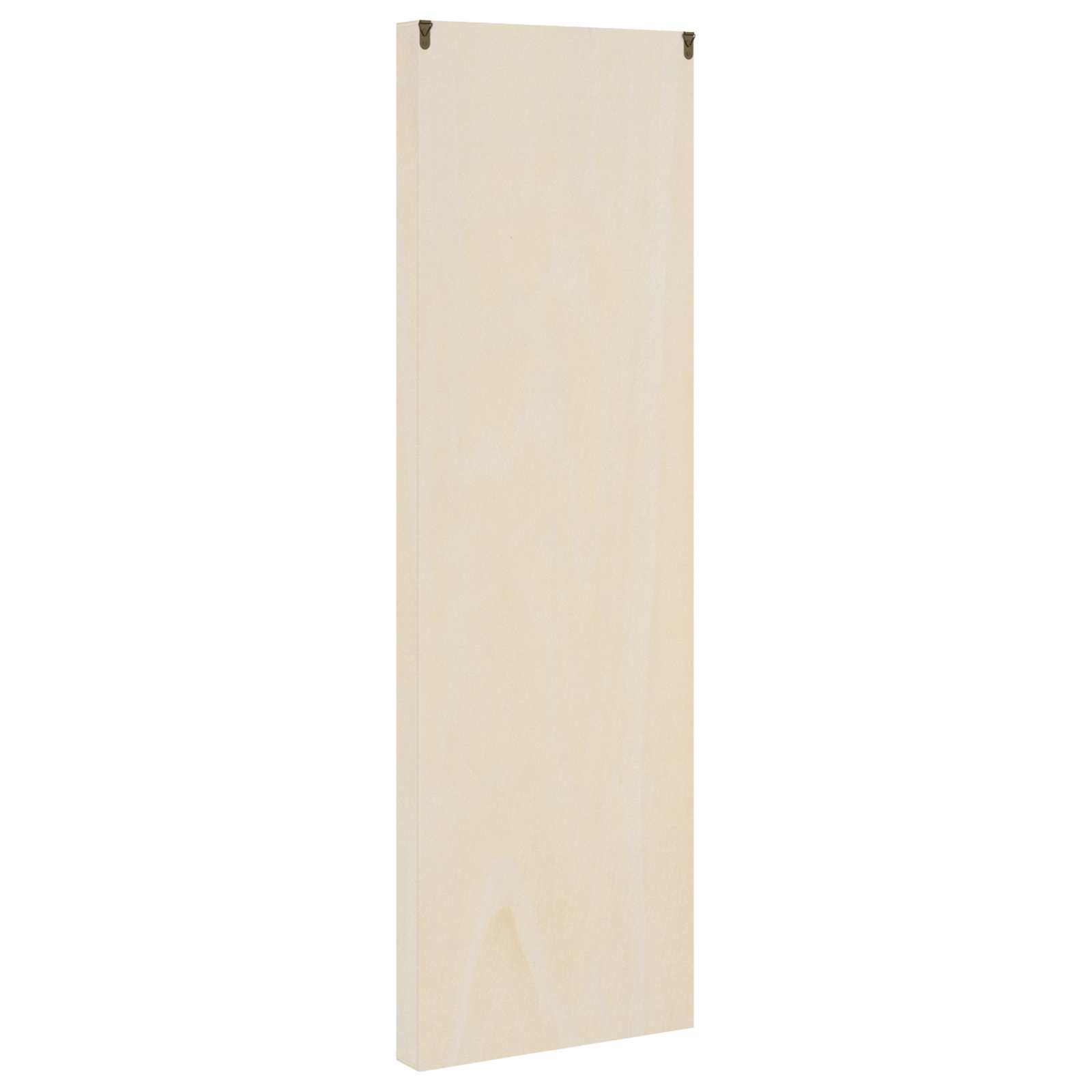 vidaXL Wall Display Case Wall-Mounted Beige 30 x 4.5 x 96 cm 5