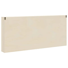 vidaXL Wall Display Case Wall-Mounted Beige 80 x 8.5 x 36 cm 5