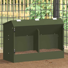 Rabbit Feeder 3 kg Olive green