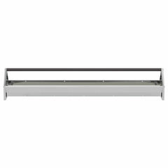 vidaXL Chicken Feeding Trough Silver 108 x 20.5 x 20 cm 5 kg 5