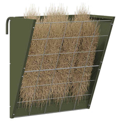 vidaXL Hanging Hay Feeder Olive Green 61 x 33 x 66 cm 5 kg 3