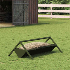 vidaXL Livestock Feeding Trough Olive Green 111 x 76 x 38 cm 10 kg 1