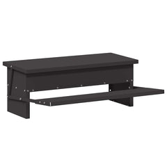 vidaXL Chicken Treadle Feeder Black 48.5 x 39.5 x 19 cm 5 kg 5