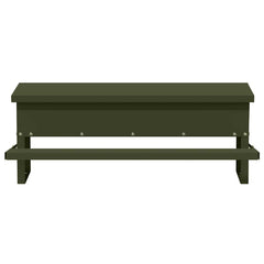 vidaXL Chicken Treadle Feeder Olive Green 48.5 x 39.5 x 19 cm 5 kg 6