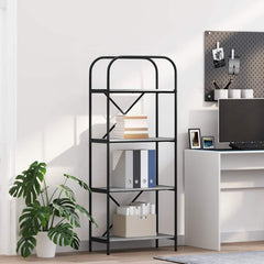 vidaXL Bookshelf 4-Tier 60 x 30 x 146 cm Engineered wood Grey Sonoma 1