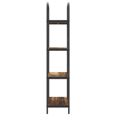 vidaXL Bookshelf 4-Tier 60 x 30 x 146 cm Engineered wood Old Wood 6