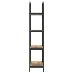 vidaXL Bookshelf 4-Tier 60 x 30 x 146 cm Engineered wood Artisan Oak 6