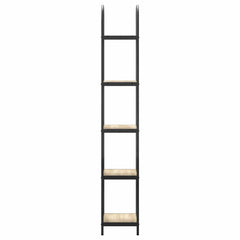vidaXL Bookshelf 5-Tier 40 x 30 x 183 cm Engineered wood Sonoma Oak 6