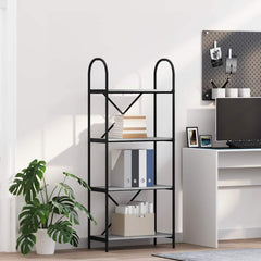 vidaXL Bookshelf 4-Tier 60 x 30 x 146 cm Engineered wood Grey Sonoma 1