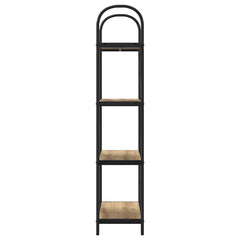 vidaXL Bookshelf 4-Tier 60 x 30 x 146 cm Engineered wood Artisan Oak 6