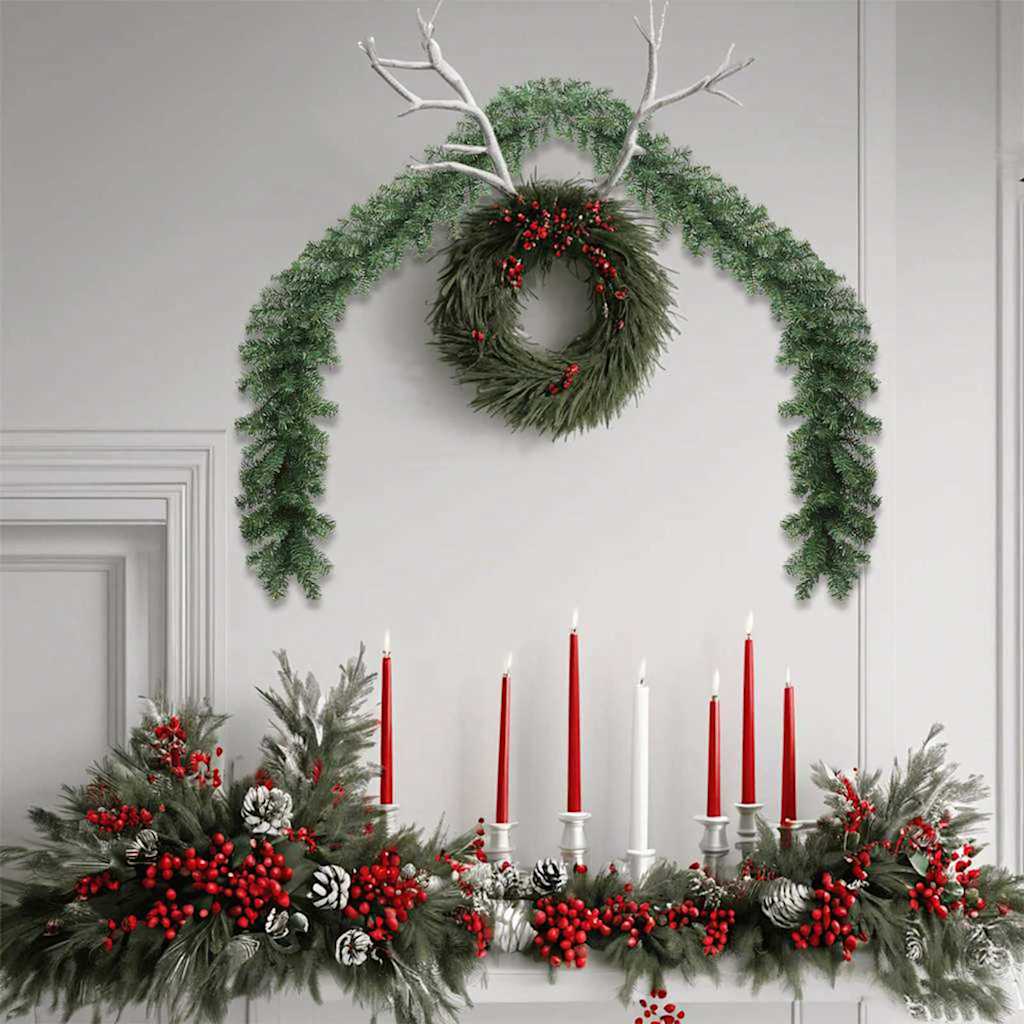 vidaXL Christmas Garland PVC