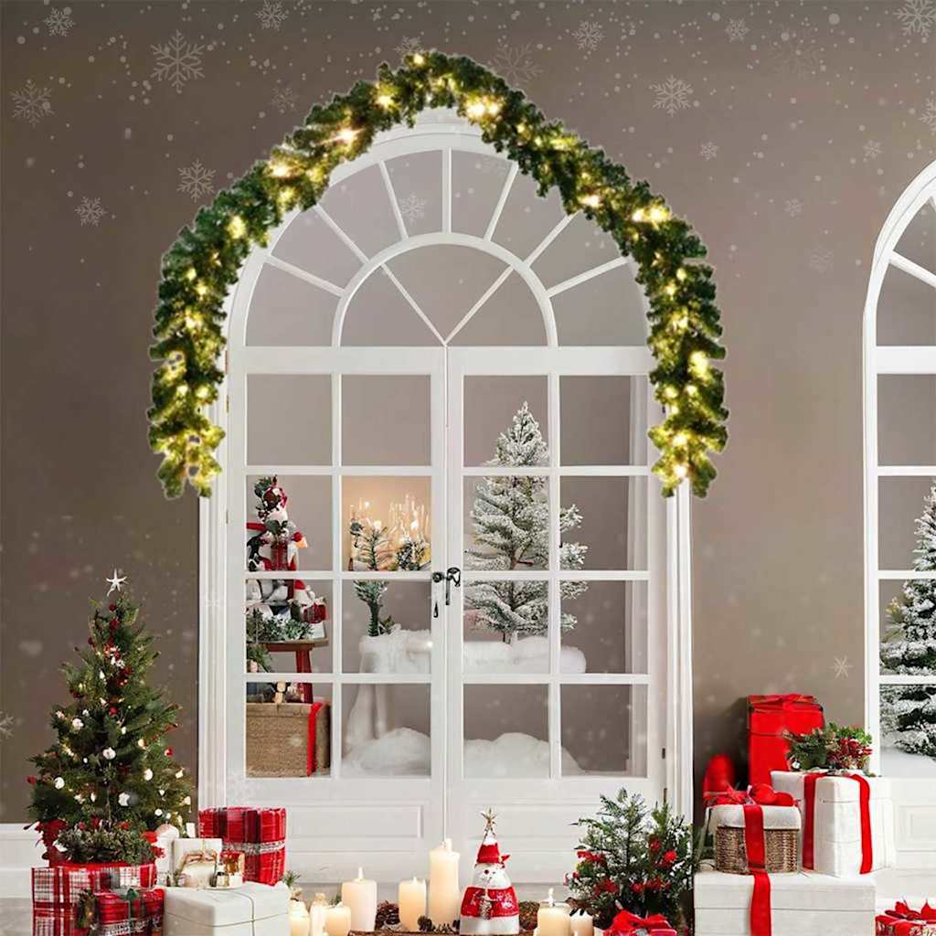 vidaXL Christmas Garland PVC