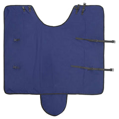 vidaXL Horse Blanket Full Navy Blue 75 cm Polyester 5