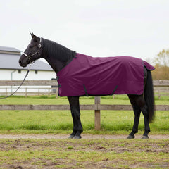 vidaXL Horse Blanket Full Purple 85 cm Polyester 1
