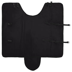 vidaXL Horse Blanket Full Black 75 cm Polyester 5