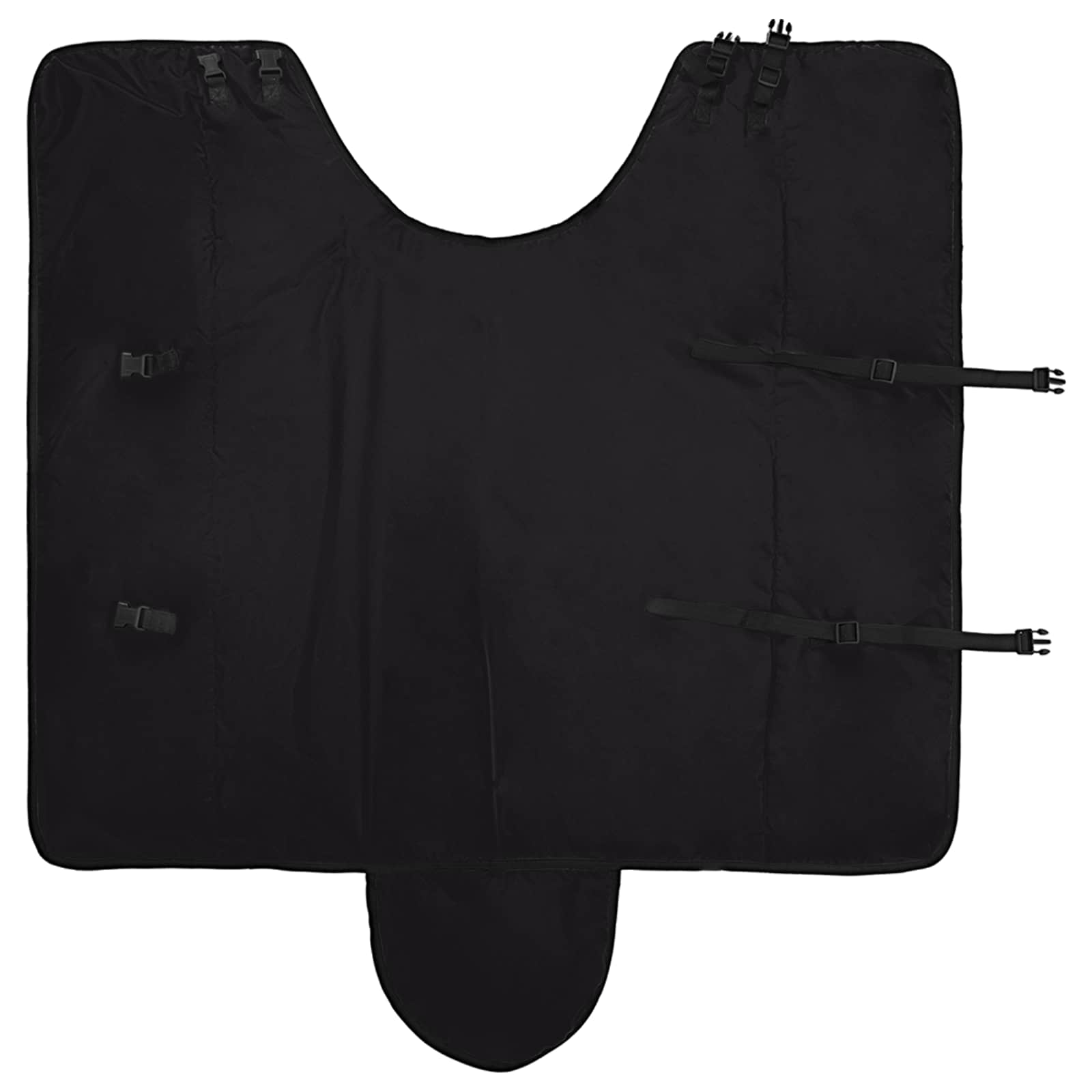 vidaXL Horse Blanket Full Black 95 cm Polyester 5