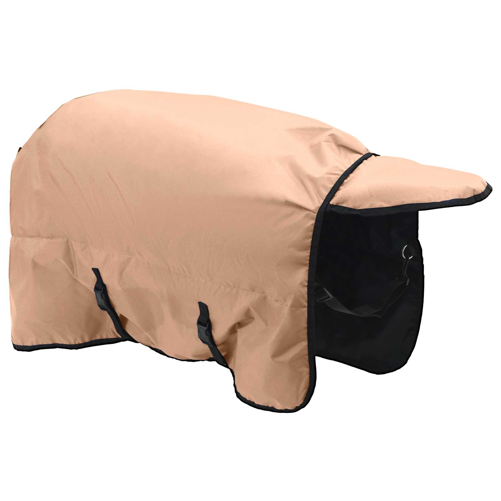 vidaXL Horse Blanket Cappuccino 95 cm Polyester 4