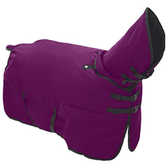 vidaXL Horse Blanket Full Purple 85 cm Polyester 3
