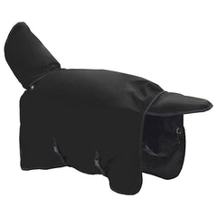 vidaXL Horse Blanket Full Black 75 cm Polyester 4
