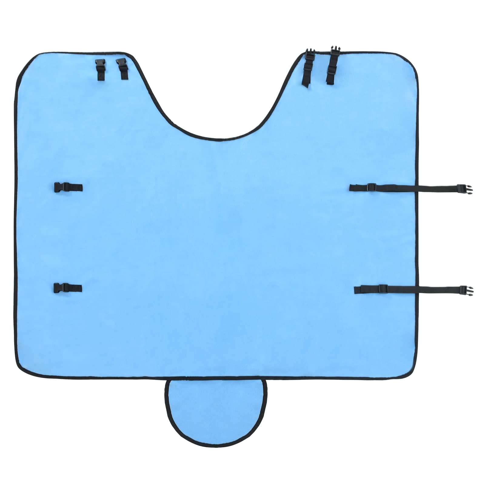 vidaXL Horse Blanket Full Aqua 115 cm Polyester Fleece 5