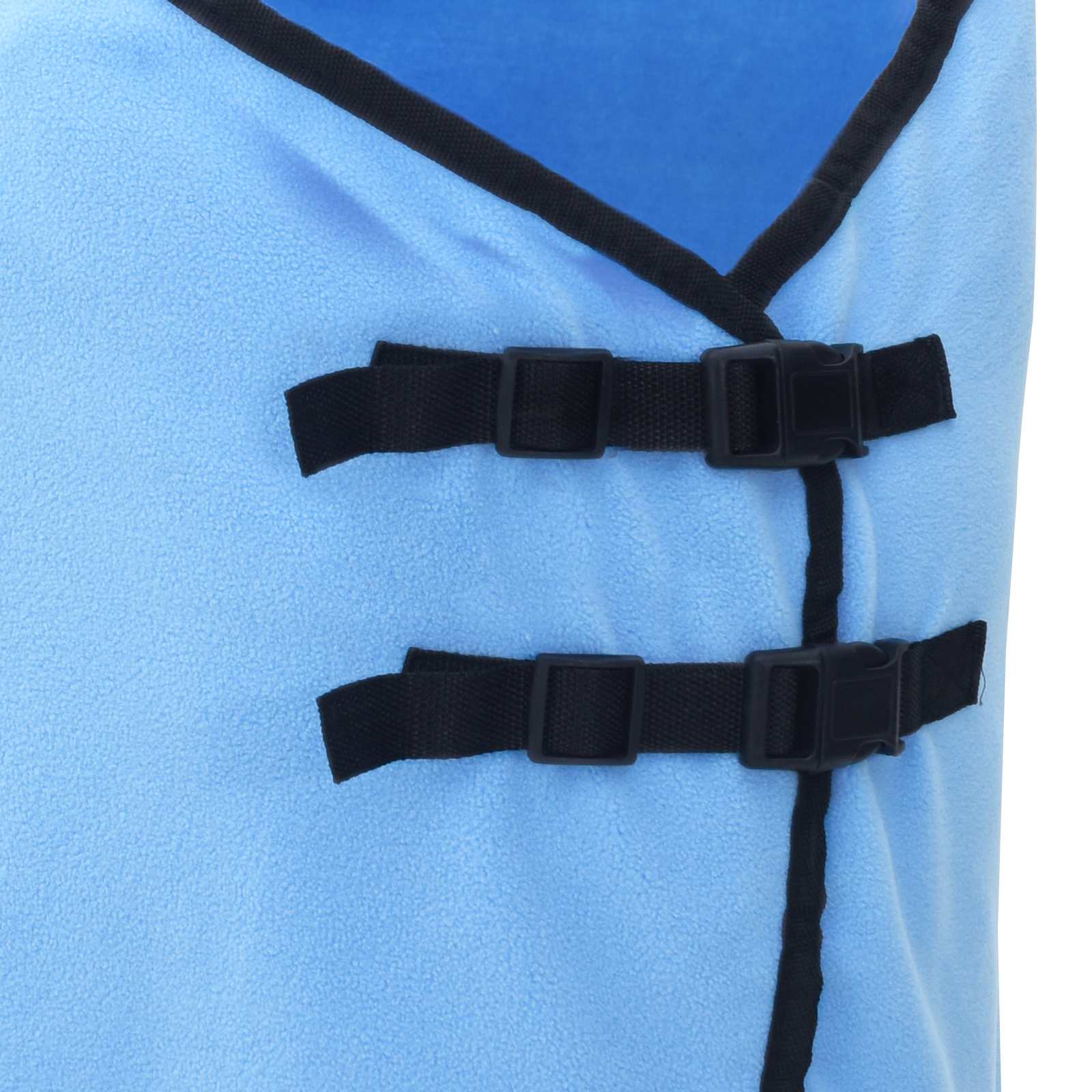 vidaXL Horse Blanket Full Aqua 125 cm Polyester Fleece 6
