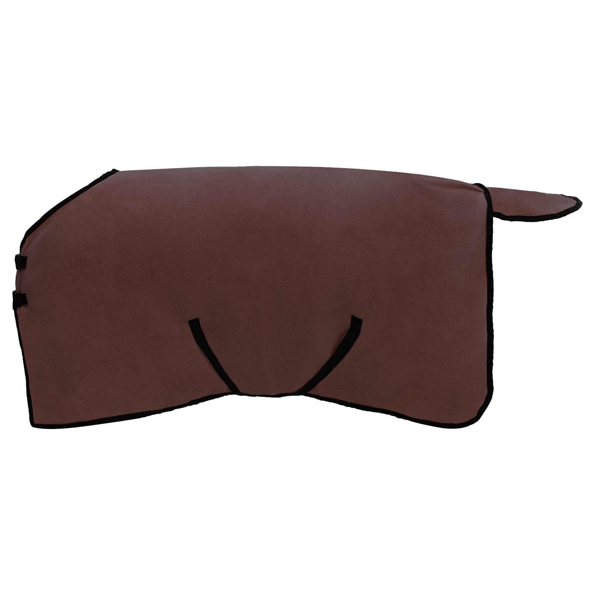 Horse Blanket Fleece without Neck Cover Dark Brown