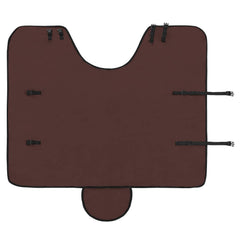 vidaXL Horse Blanket Full Dark Brown 115 cm Polyester Fleece 5