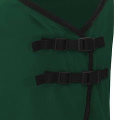 vidaXL Horse Blanket Full Dark Green 115 cm Polyester Fleece 6
