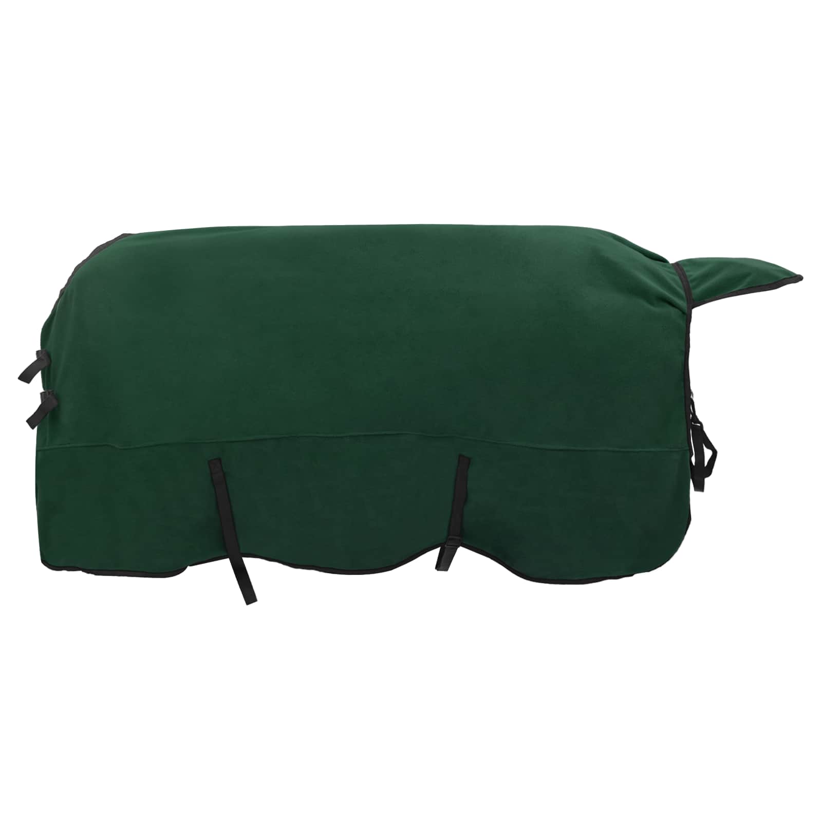 vidaXL Horse Blanket Full Dark Green 125 cm Polyester Fleece 2
