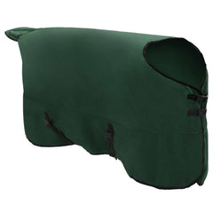 vidaXL Horse Blanket Full Dark Green 145 cm Polyester Fleece 3