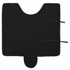 vidaXL Horse Blanket Black 125 cm Polyester Fleece 5