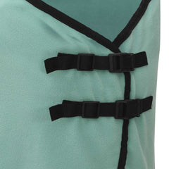 vidaXL Horse Blanket Special Green 115 cm Polyester Fleece 6