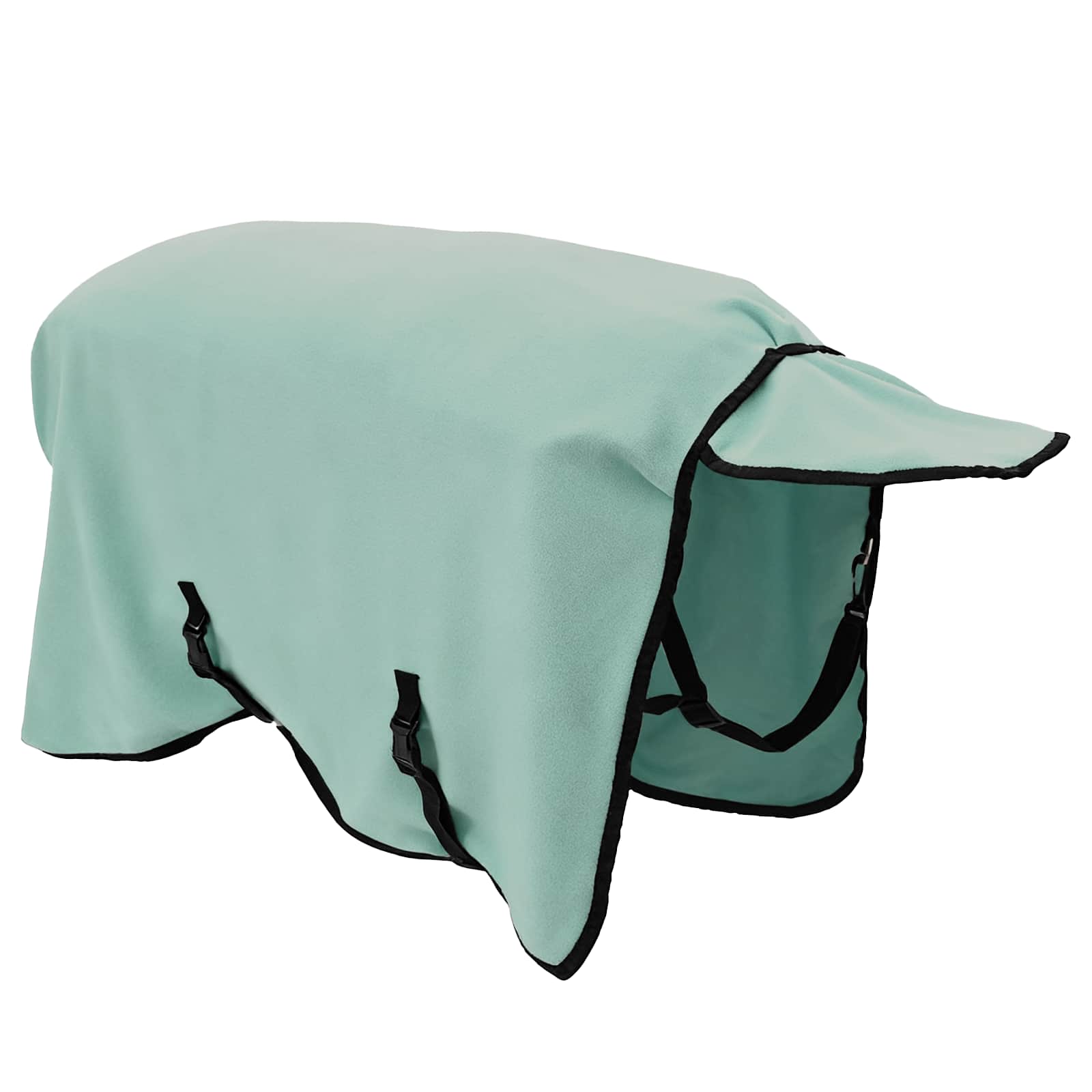 vidaXL Horse Blanket Special Green 115 cm Polyester Fleece 4