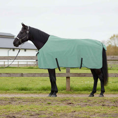vidaXL Horse Blanket Special Green 125 cm Polyester Fleece 1