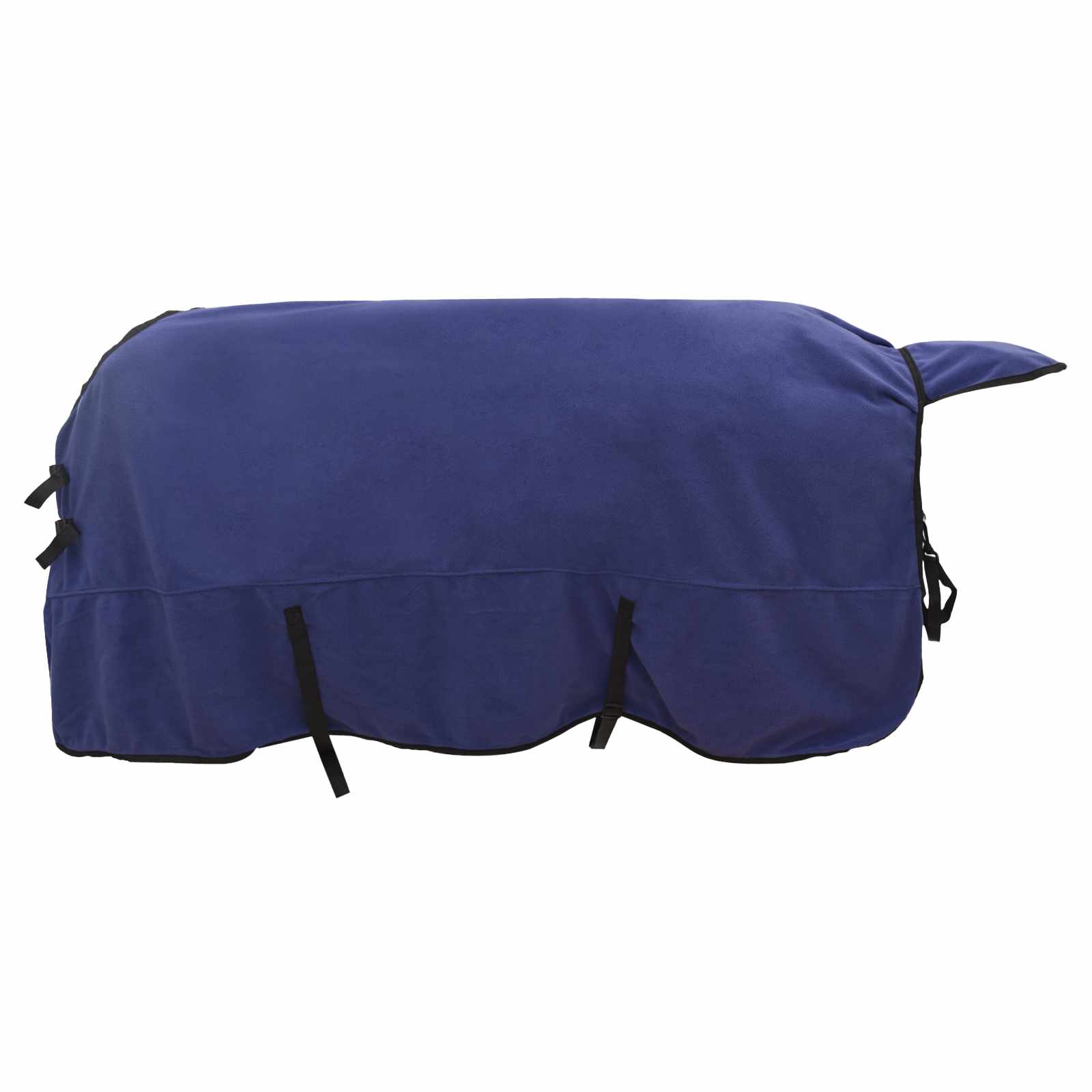vidaXL Horse Blanket Navy Blue 125 cm Polyester Fleece 2