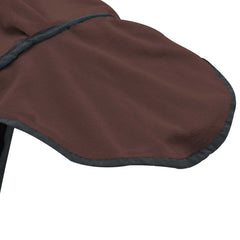 vidaXL Horse Blanket Full Dark Brown 125 cm Polyester Fleece 6