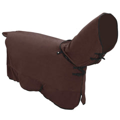 vidaXL Horse Blanket Full Dark Brown 125 cm Polyester Fleece 3