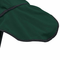vidaXL Horse Blanket Full Dark Green 105 cm Polyester Fleece 6
