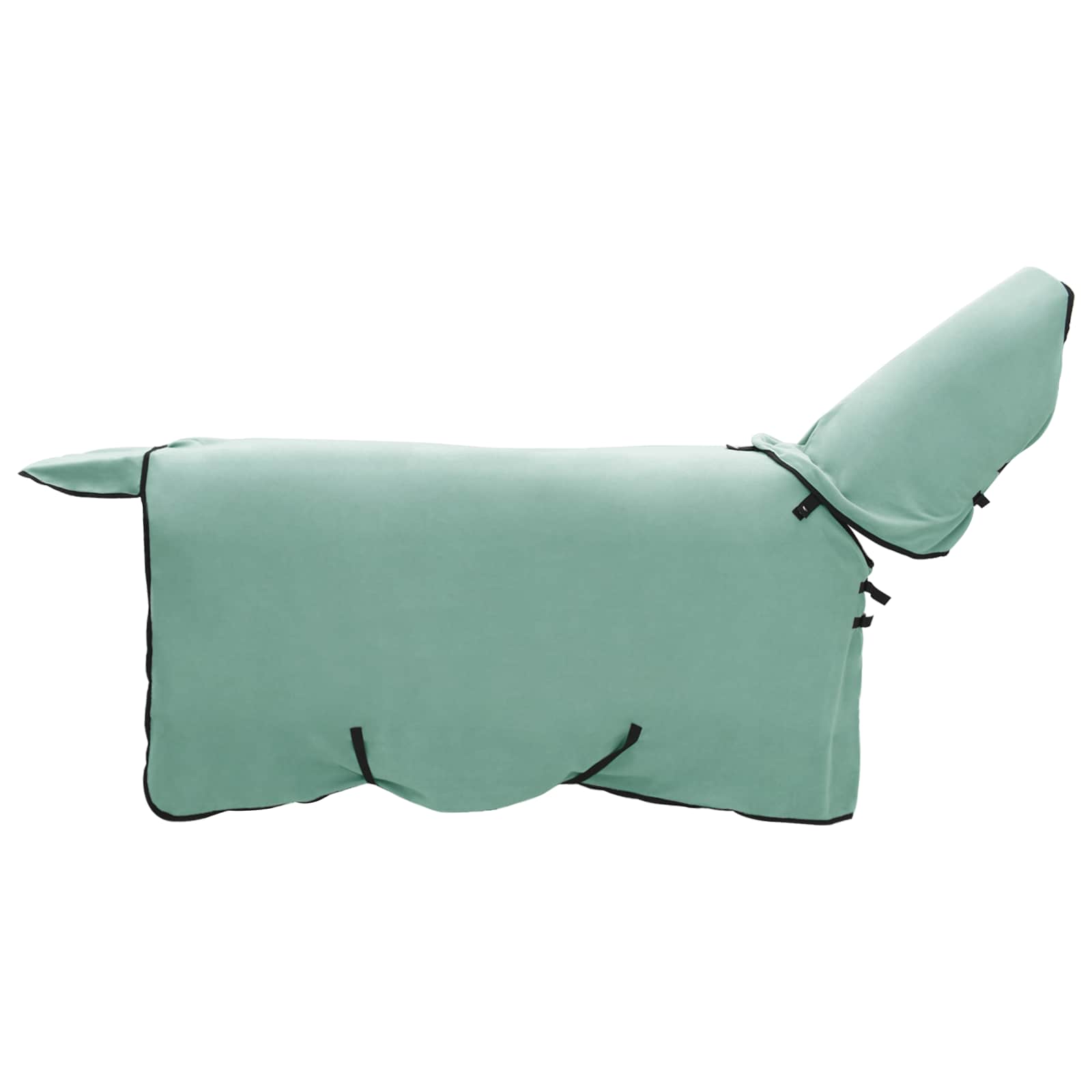 vidaXL Horse Blanket Special Green 95 cm Polyester Fleece 2