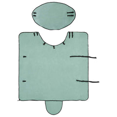 vidaXL Horse Blanket Special Green 95 cm Polyester Fleece 5