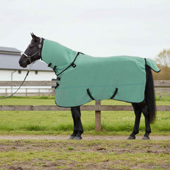 vidaXL Horse Blanket Special Green 125 cm Polyester Fleece 1