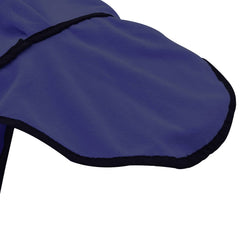 vidaXL Horse Blanket Navy Blue 95 cm Polyester Fleece 6