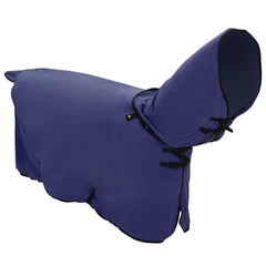 vidaXL Horse Blanket Navy Blue 95 cm Polyester Fleece 3